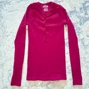 Free People Intimately Bodycon Long Sleeves Top